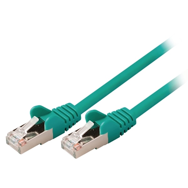 Valueline CAT5e SF / UTP Nätverkskabel RJ45 (8P8C) Hane - RJ45 (8P8C) Hane 5.00 m Grön