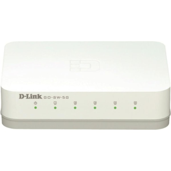 D-link 5-Port Gigabit Easy Desktop Switch, kytkin 5x10/100/1000,