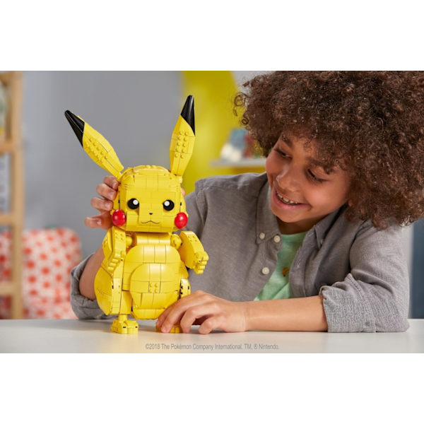Mega Pokemon Jumbo Pikachu - Byggsats