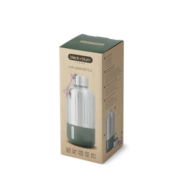 Explorer Thermo bottle B+B Small 600 ml Oliv