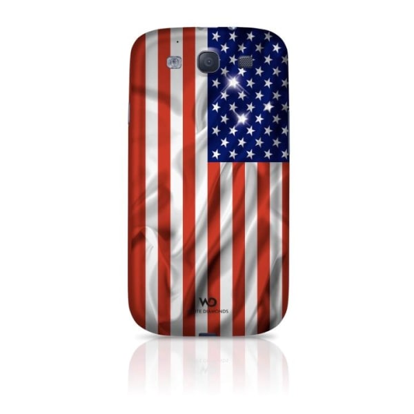 White Diamonds WHITE-DIAMONDS Cover Samsung S3 Flag USA Flerfärgad