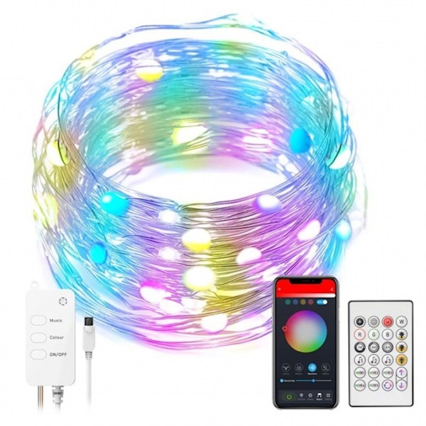 Älykäs valojohto RGB, 10m