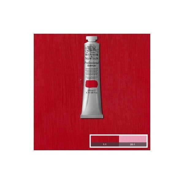 Prof Acrylic 200ML NAPHTHOL RED MEDIUM 423