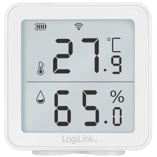 LogiLink Smart Temp- & luftfuktighetsse