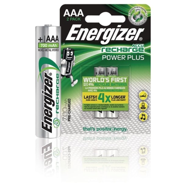 Energizer Genopladelige Ni-MH Batteri AAA | 1.2 V DC | 700 mAh |