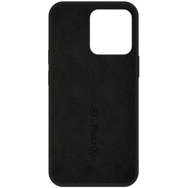 Celly Cromo Soft rubber case iPhone 13 Pro, Black Svart