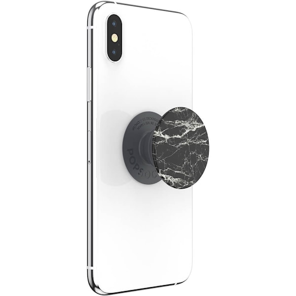 PopSockets Basic Grip Sort Moderne Marmor