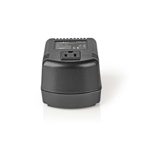 Nedis Tehonmuunnin | Verkkovirtakäyttöinen | 230 V AC 50 Hz | 70 W | Maadoitettu virtaliitin | Musta