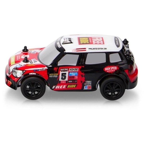 Radio-ohjattava ralliauto mittakaavassa 1/28 - Mini Cooper