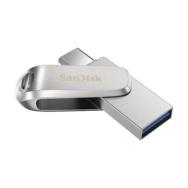 Sandisk Usb-Minne Ultra Dual Drive Luxe Type C 512Gb 150Mb/S Usb 3.1 Gen1