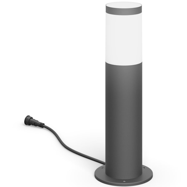 Philips GardenLink Utrecht Piedestal Varmvit 600 lm Antracit Harmaa