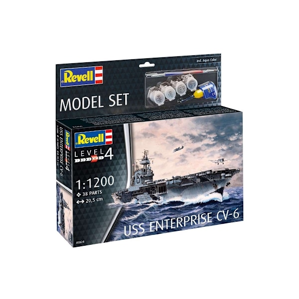 Revell Model Set USS Enterprise CV-6