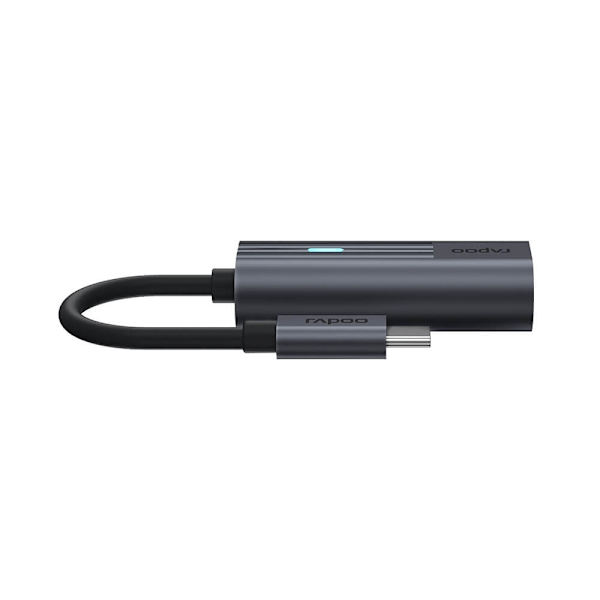 Rapoo Adapter USB-C UCA-1002 USB-C til 3.5mm Audio