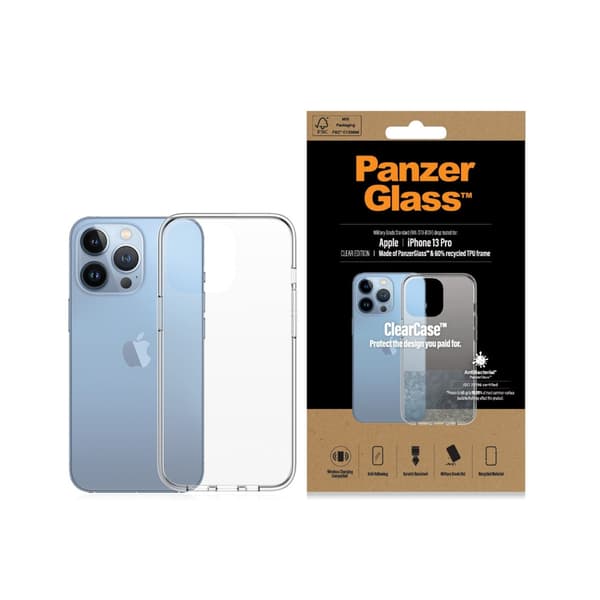 PanzerGlass ClearCase iPhone 13 Pro - Transparent Transparent