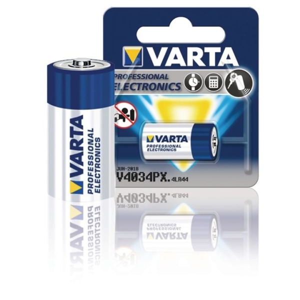 Varta Alkaliparisto LR44 | 6 V DC | 170 mAh | 1 - Läpipainopakkaus | Hopea / Sininen