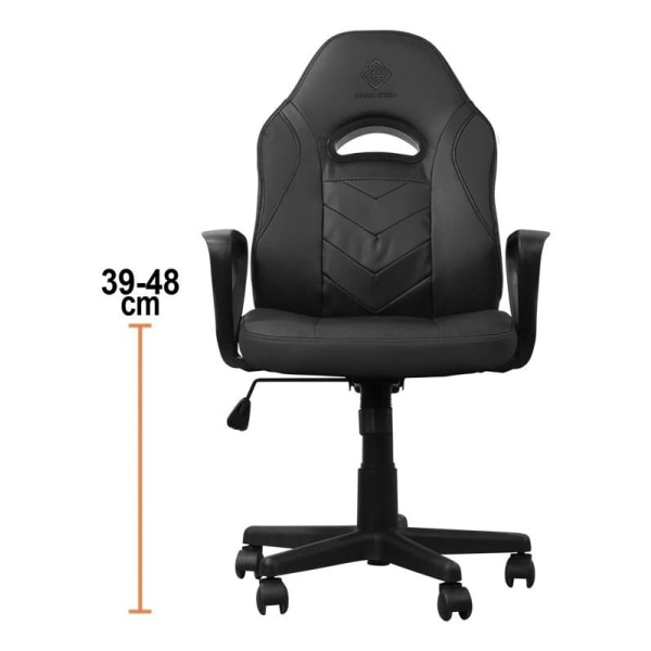 DELTACO GAMING Junior chair, 100mm gaslift, PU-leather, height a