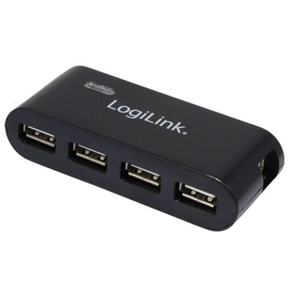 LogiLink USB 2.0-hub 4-port Sort