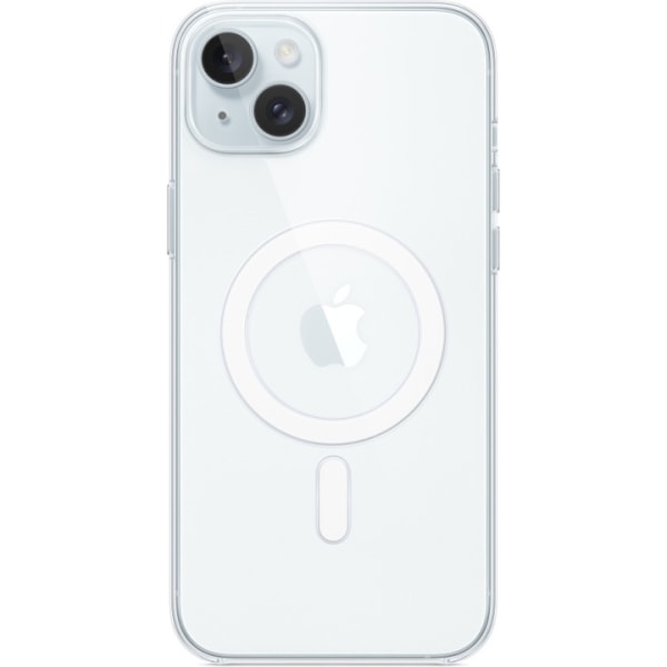 Apple iPhone 15 Plus genomskinligt fodral med MagSafe, transpare Transparent