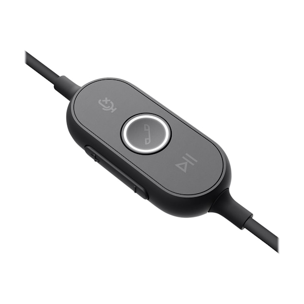 Logitech Zone Wired UC Headset Headband USB Type-C Musta