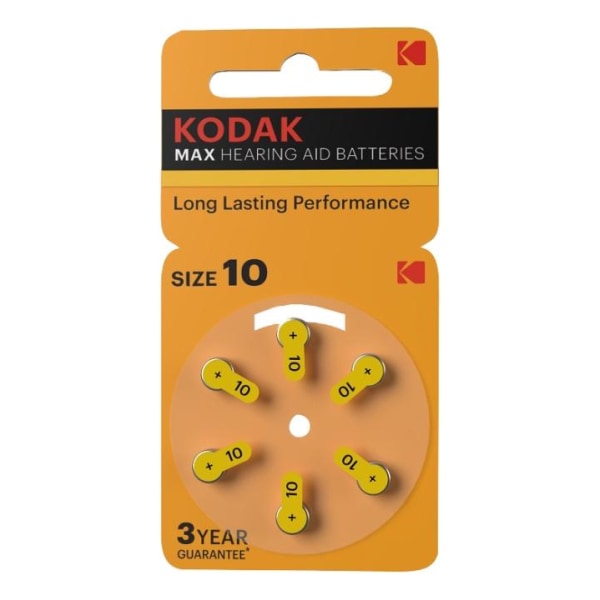 Kodak Hearing aid P10 battery (6 pack)