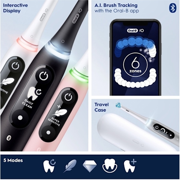 Oral B Eltandborste iO6 Series M6 Gre