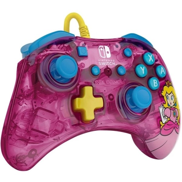 PDP Rock Candy Wired Controller - Peach (Switch)