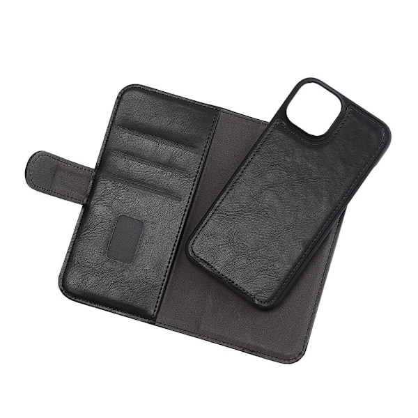 GEAR Wallet 2-i-1 Sort - iPhone 13/14 Svart