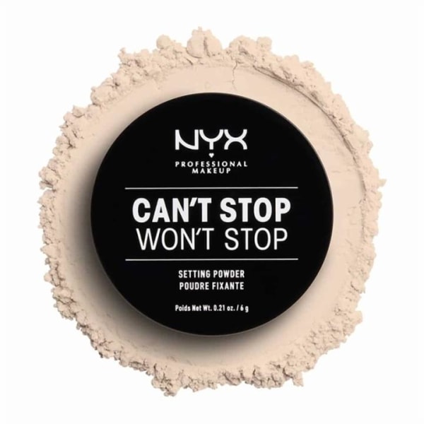 NYX PROF. MAKEUP Cant Stop Wont Stop Setting Powder - Light