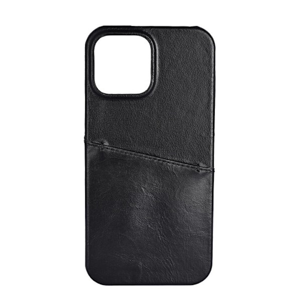 Buffalo Mobilskal Läder Svart - iPhone 13 Pro Max Svart