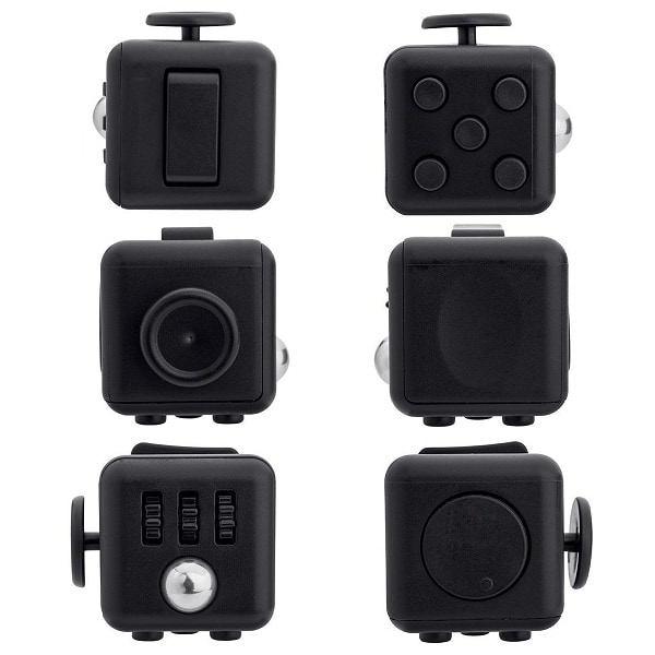 Fidget Cube, musta