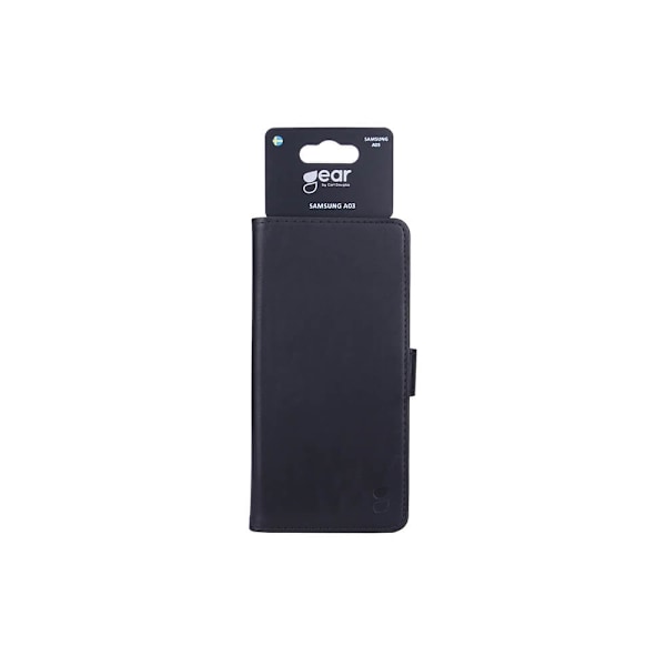 GEAR Wallet Sort - Samsung A03 Svart