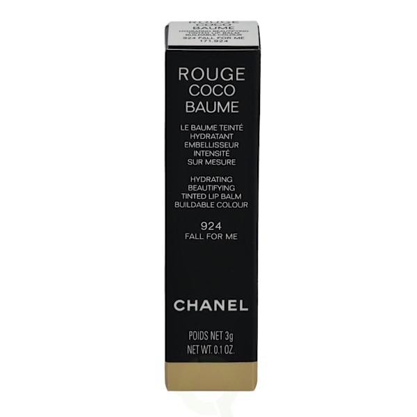 Chanel Rouge Coco Hydrating Beautifying Tinted Lip Balm 3 gr #924 Fall For Me