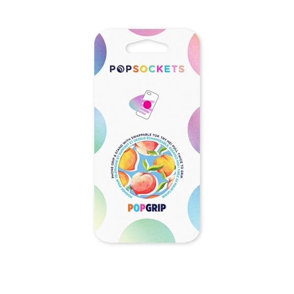 PopSockets Just Peachy Gloss Aftageligt Greb m. Standerfunktion