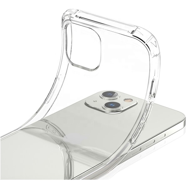 Transparent TPU fodral för iPhone 13 mini Transparent