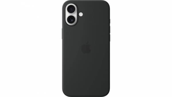 Apple iPhone 16 Plus Silicone Case with MagSafe - Black Svart
