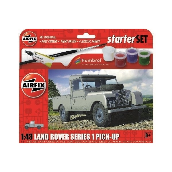 AIRFIX Starter Set Land Rover Series 1 1:43