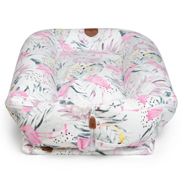 EcoViking Överdrag babynest Flamingo Dreams