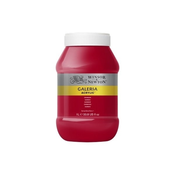 WINSOR Galeria Acrylic 1L Crimson 203