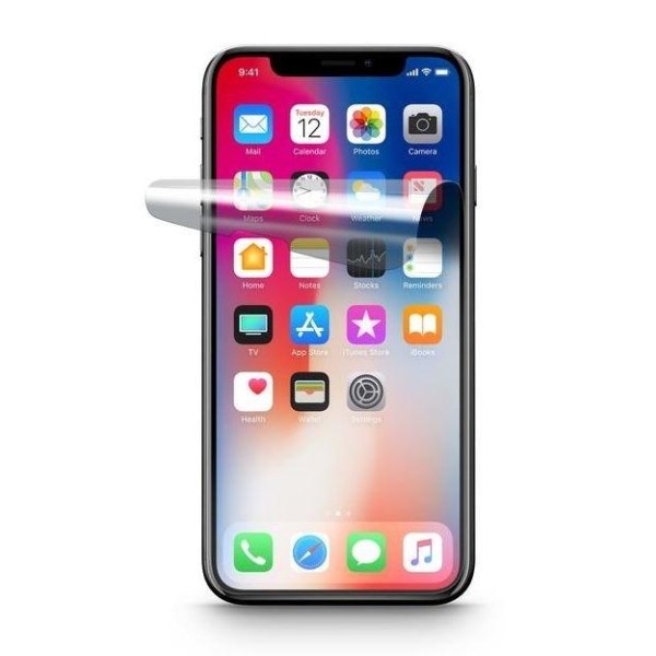 Cellularline Ok Display Invisible, skärmskydd iPhone X/XS, 2-pac Transparent