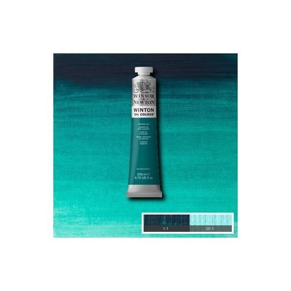 WINTON OIL COL 200 ml Viridian hue (43) 696