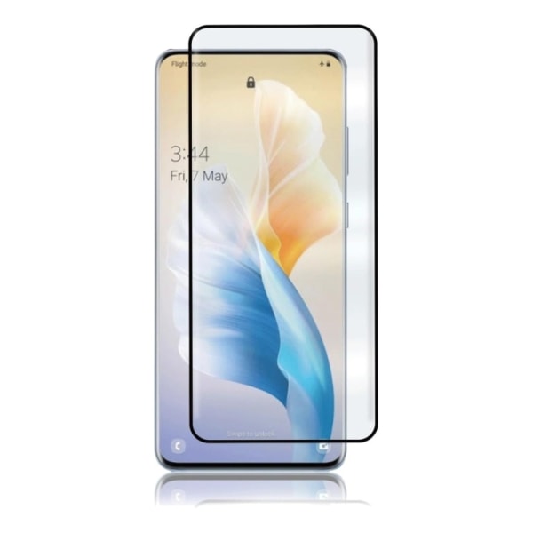 panzer Samsung Galaxy S22 Ultra Curved Glass, musta Transparent,Svart