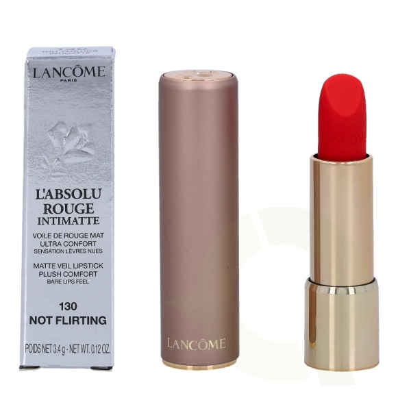 Lancome L'Absolu Rouge Intimatte Matte Veil Lipstick 3.4 ml #130 Not Flirting