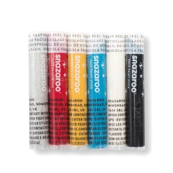 Snazaroo Ansiktfärg Adventure Stift, 6st
