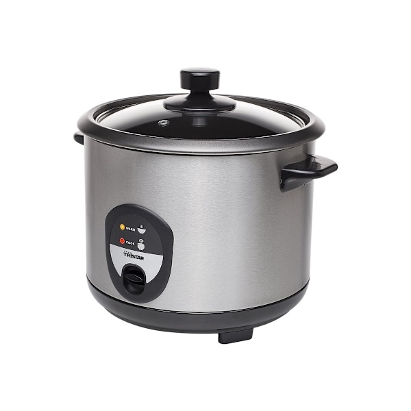 Tristar RK-6127 riskoger 1,5 l 500 W Sort, Rustfrit stål