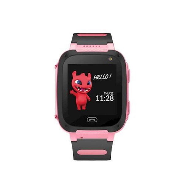 Maxlife Smartwatch med silikonarmband för barn, Rosa