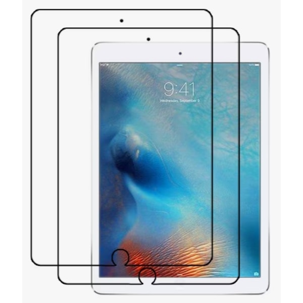 2-pak Skærmbeskytter i hærdet glas til iPad 2/3/4 Transparent