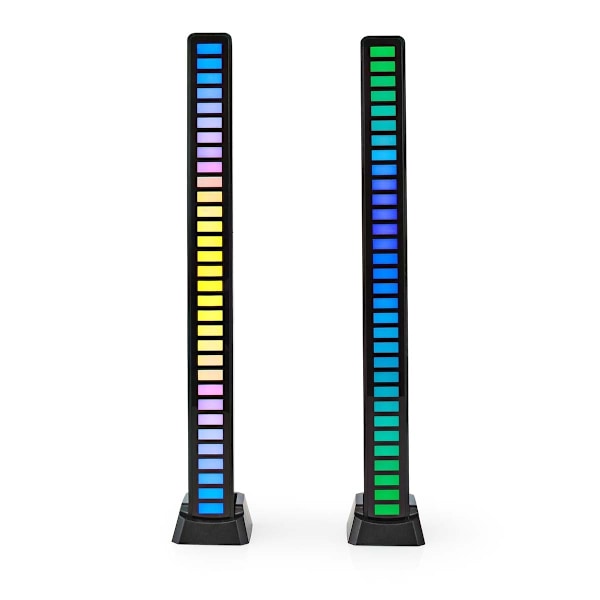 Nedis Gaminglys | RGB | Batteri | Brugt til: Desktop / Notebook | Sort