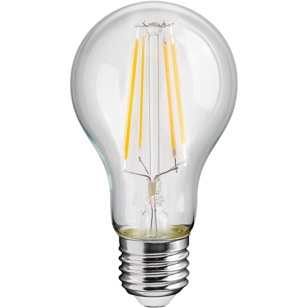 Goobay LED-lampa med glödtråd, 7 W sockel E27, varmvit, ej dimbar