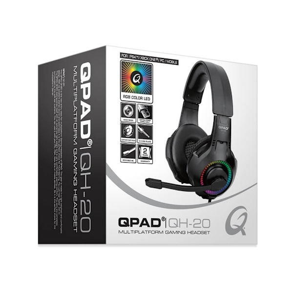 QPAD Gaming-Headset QH20