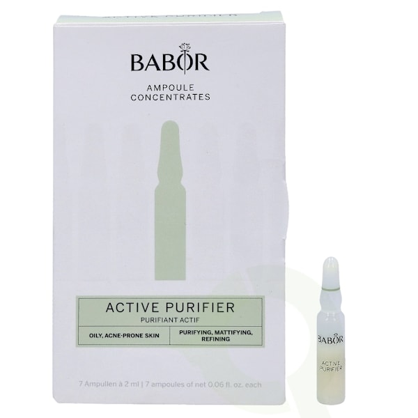 Babor Active Purifyier Ampoule Concentrates 14 ml 7x2ml/For Oily & Acne-Prone Skin